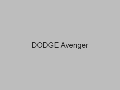 Engates baratos para DODGE Avenger